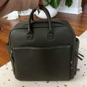 Ayla Bag - Designer Luxury Diaper Bag (Olive Green 💚) Full Size